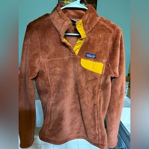 Patagonia Pullover Orange/Brown Color Medium 🧡